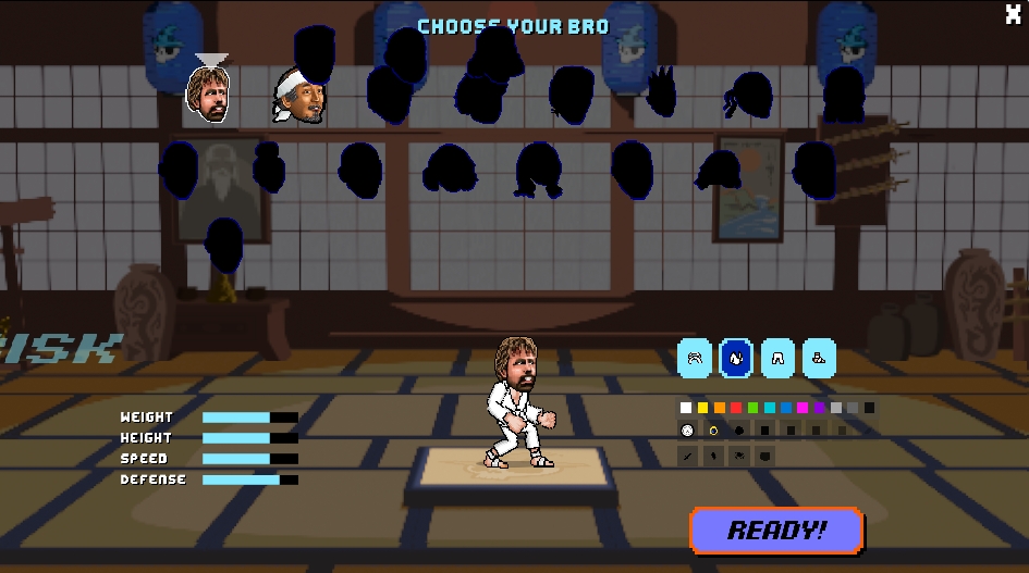 Karate Bros gameplay - Intense combat action