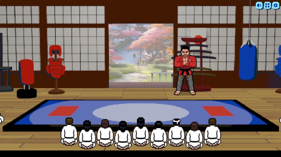 Karate Bros gameplay - Special moves showcase